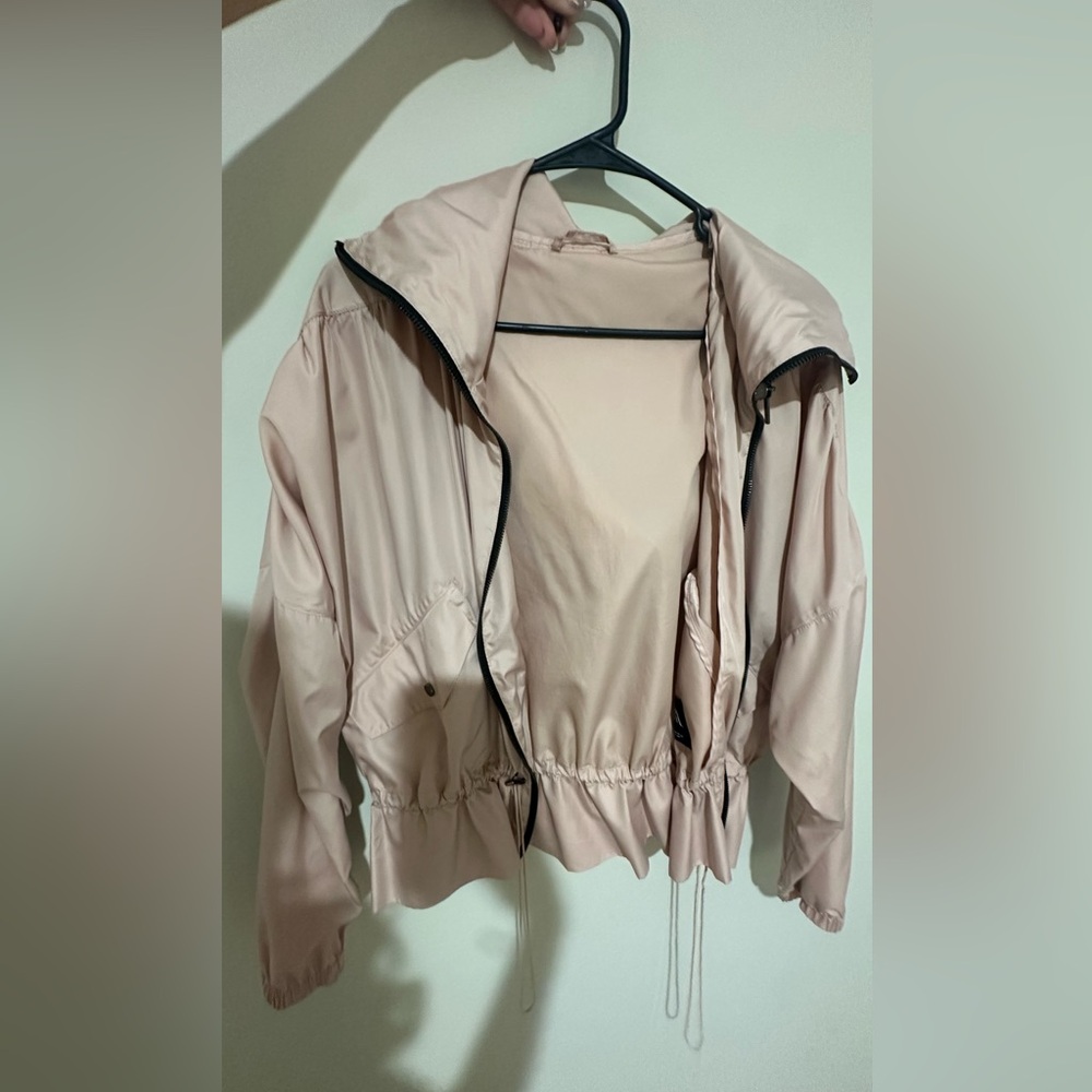 Zara Women's Blush Bomber Jacket